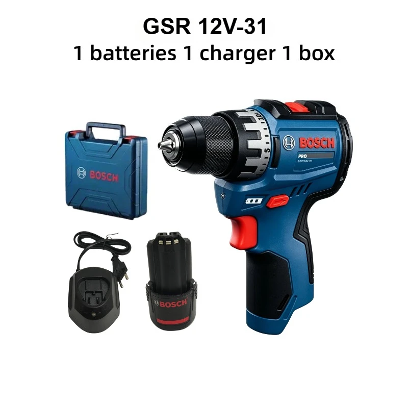 Power Tools Professional - Wiertarko-wkrętarka akumulatorowa Bosch Professional GSR 12V-31,